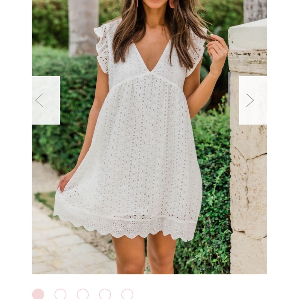White Lace Romper